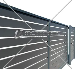 Забор из евроштакетника в Уральске